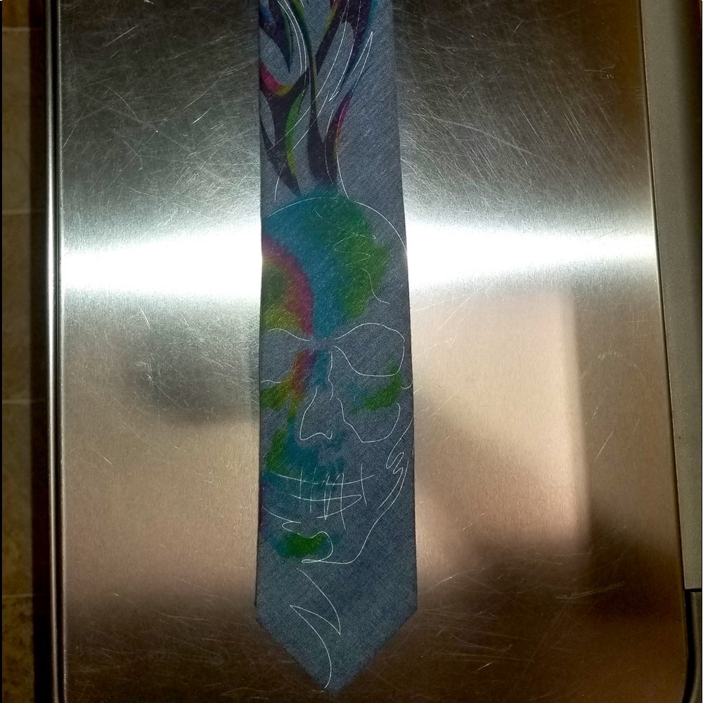 Limited Edition Jerry Garcia Skull Tie